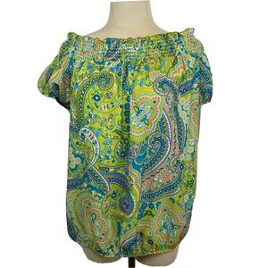 NWT‎ Sweet Pea NY & CO Off Shoulder Shirt Size Large